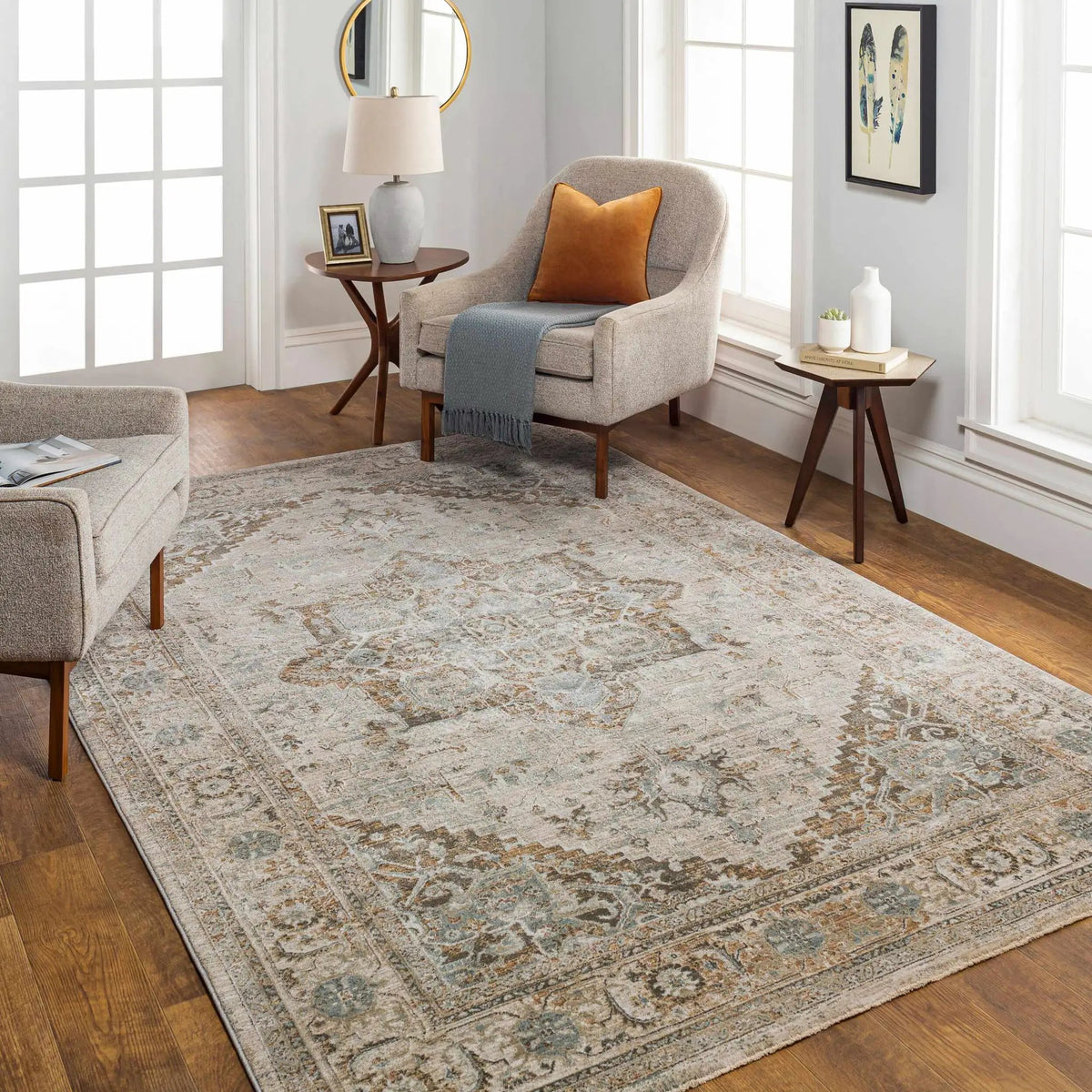 Tadian Thick Luxe Boutique Rug, installed in a room