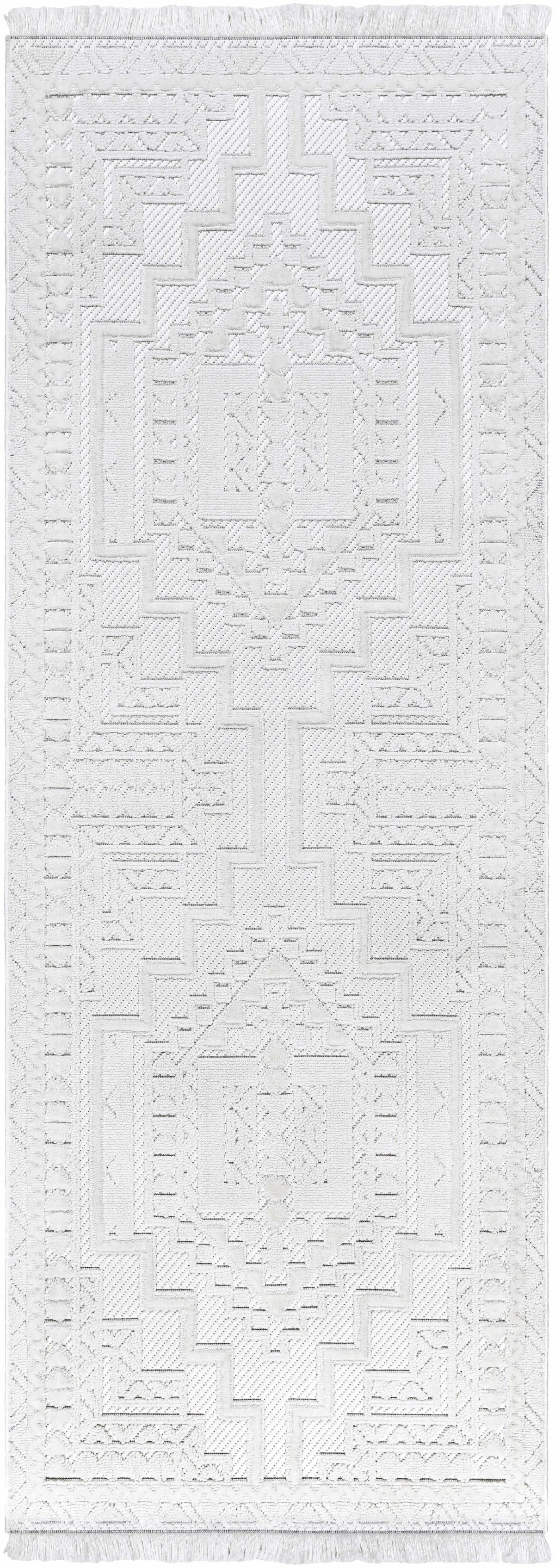Alya White Fringe Rug, photo 13 of 18