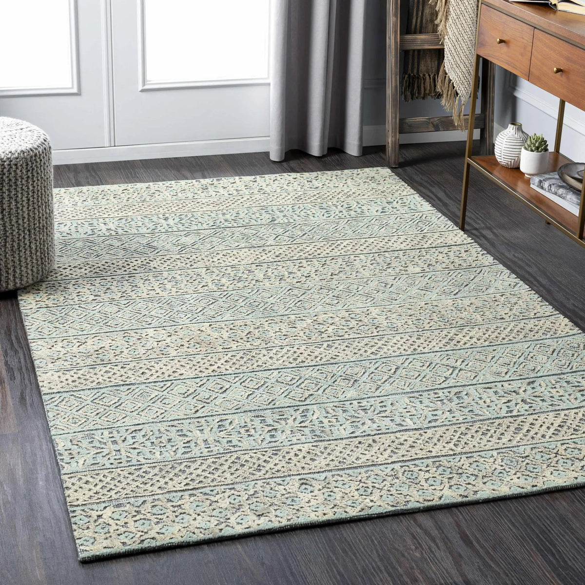 Byron Area Rug - Clearance, installed in a room