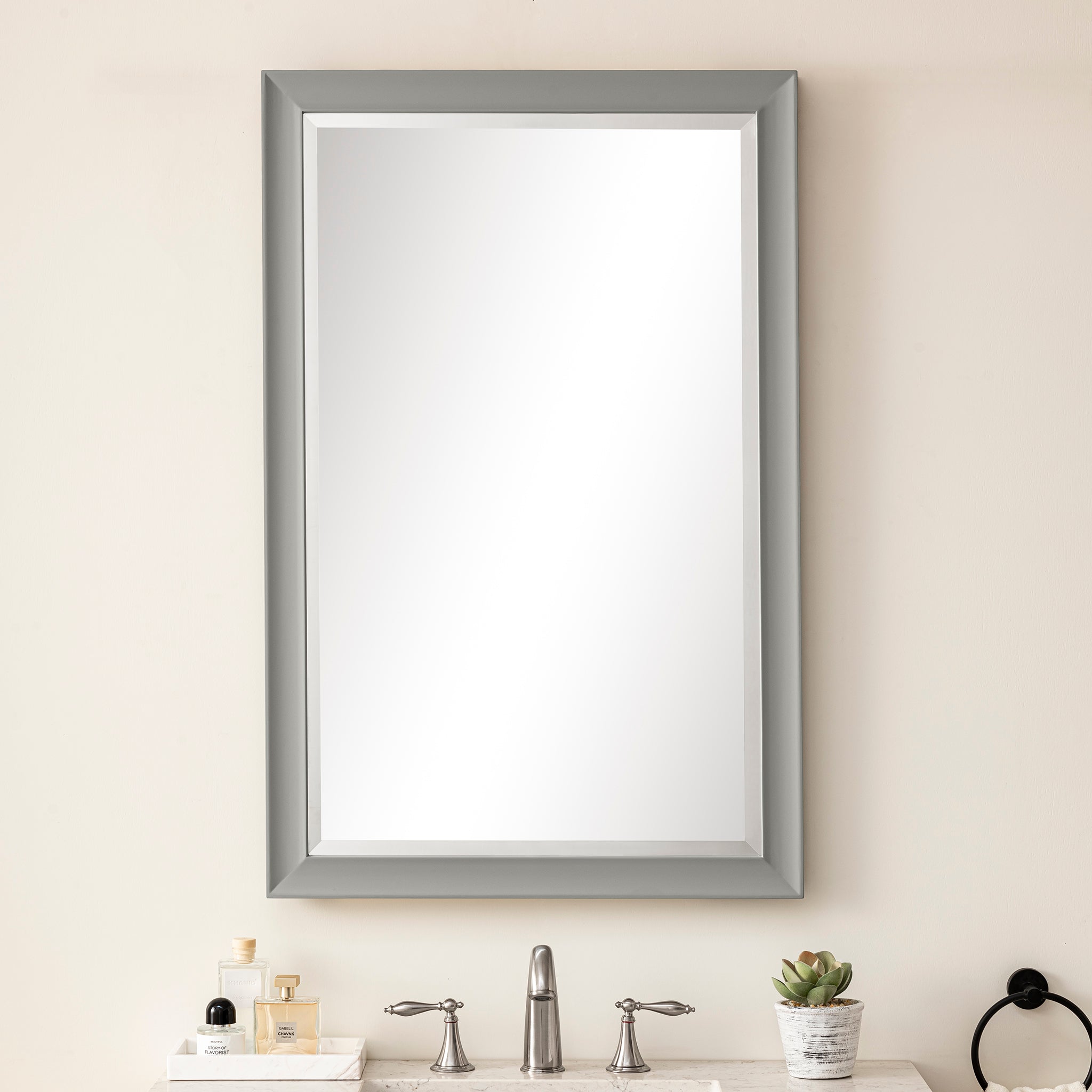 James Martin Glenbrooke 26" Mirror, Urban Gray, view 5