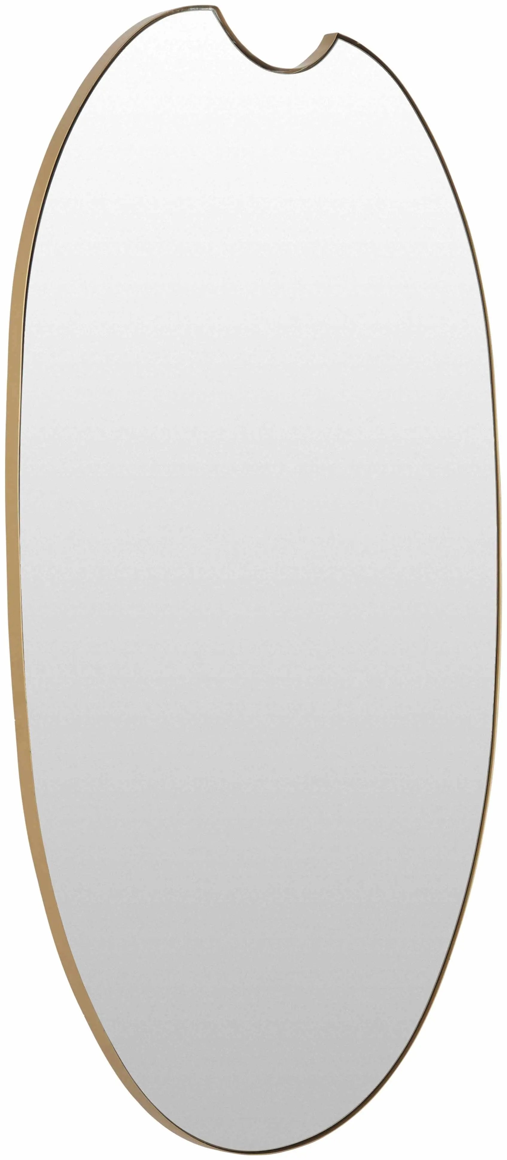 Escaudain Contemporary Gold Mirror - Clearance by Boutique Rugs
