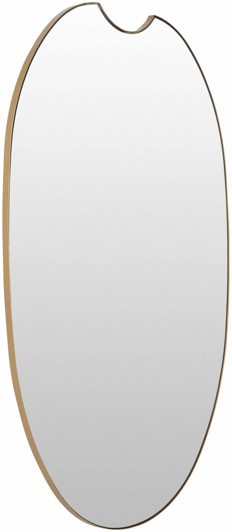 Escaudain Contemporary Gold Mirror - Clearance by Boutique Rugs