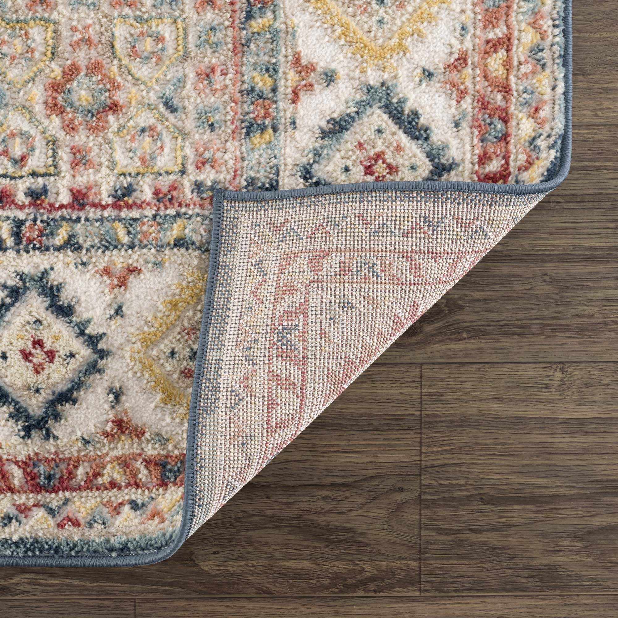 Brend Rust Medallion Area Rug - Clearance by Boutique Rugs