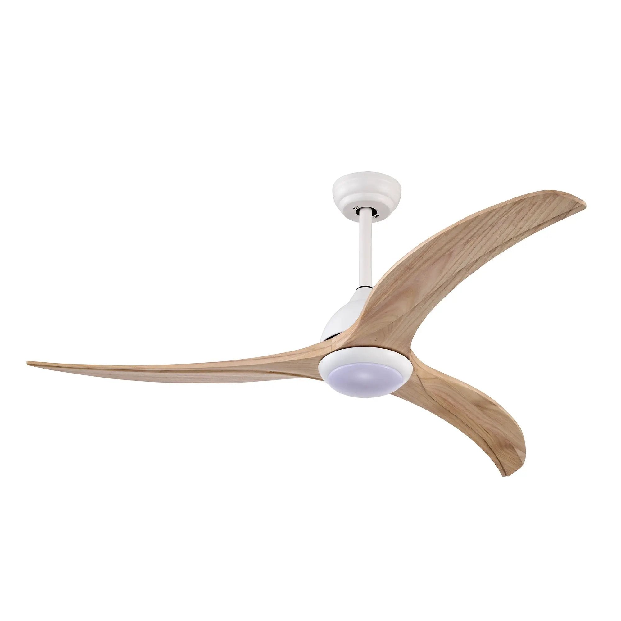 Indoor Outdoor Ceiling Fan With Light With Remote Control, Noiseless Reversible Motor, 6 Speed, 3 Color by HouseOfZazla