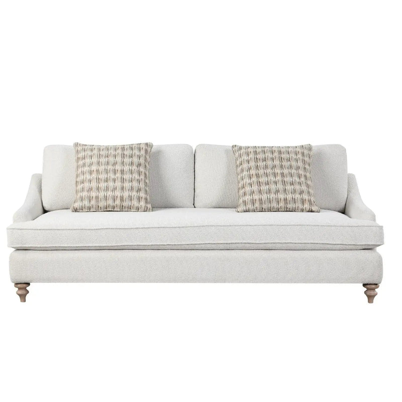 Sofa Single Reverable Cushion With 2 Pillows - Off White by Unique Piece Furniture
