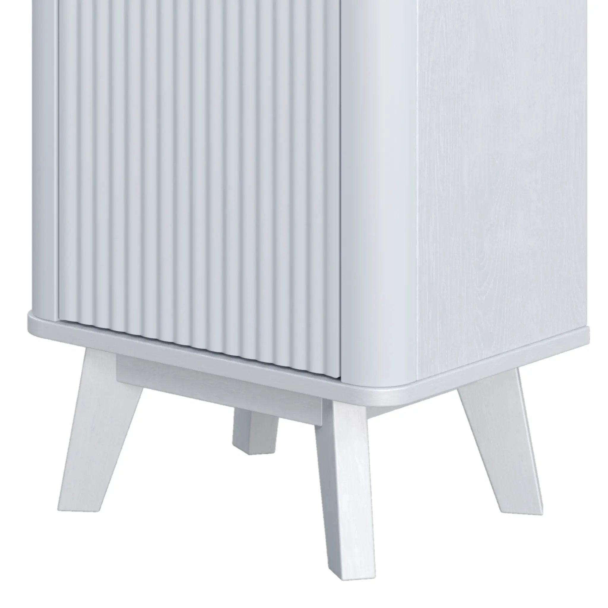 Tall Bathroom Storage Cabinet With Adjustable Shelves And 1 Drawer & Door by HouseOfZazla