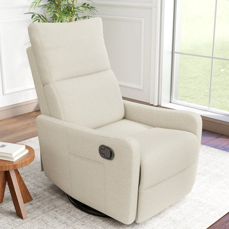 Manual Swivel Rocker Recliner Chair by HouseOfZazla
