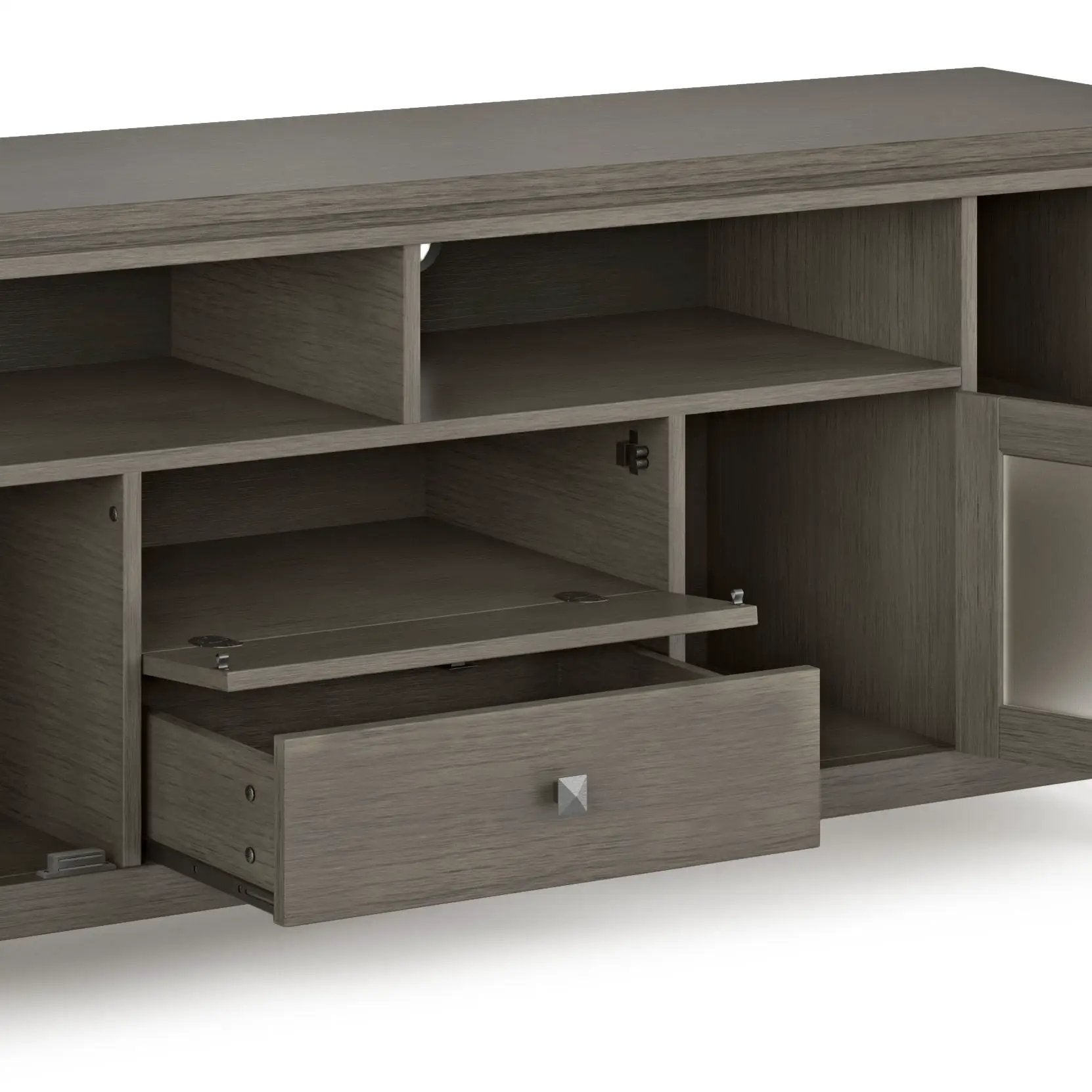 Cosmopolitan - Handcrafted Wide TV Media Stand by HouseOfZazla
