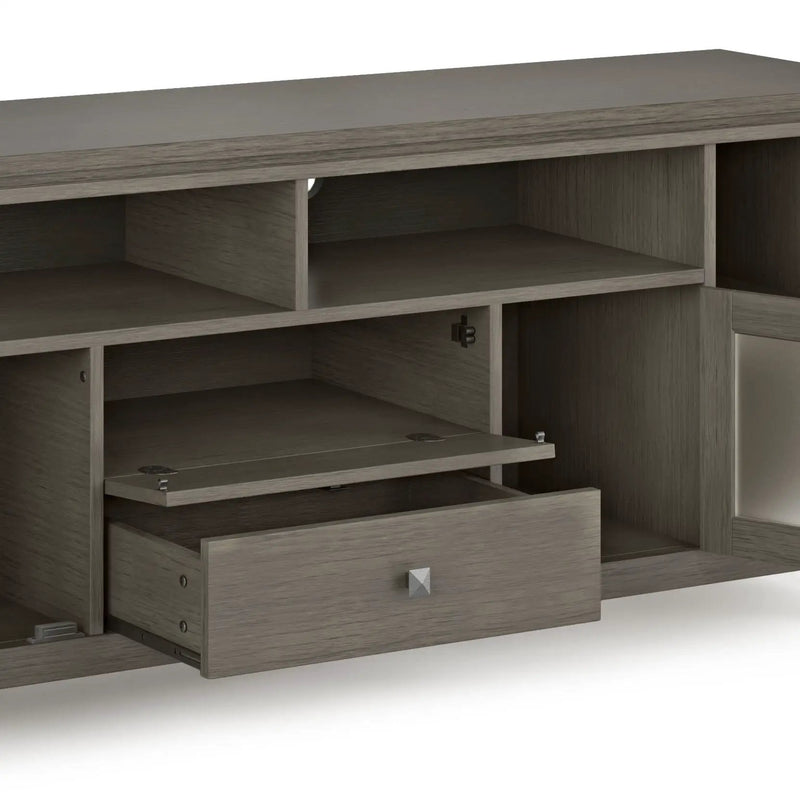 Cosmopolitan - Handcrafted Wide TV Media Stand by HouseOfZazla