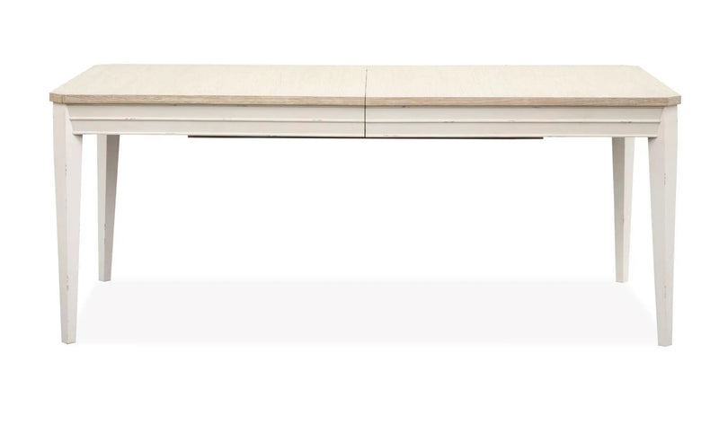 Echo Isles - Extendable Rectangular Dining Table - Sea Pearl And Driftwood by Unique Piece Furniture