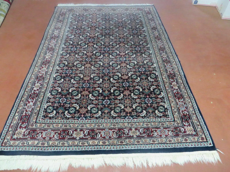 4' X 6' Vintage Handmade Indian Amristar Wool Rug Carpet Nice by Jewel Rugs