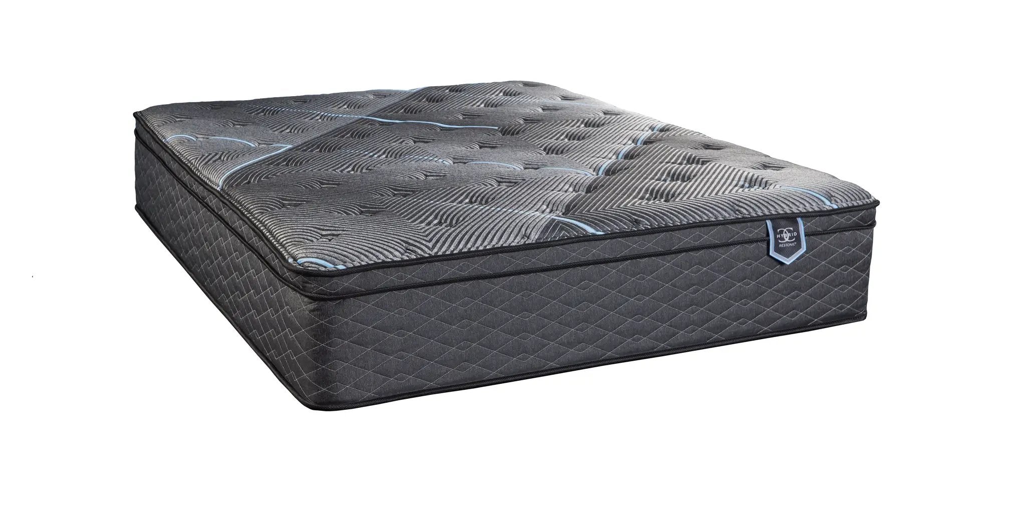 Restonic ComfortCare Hybrid Restful Nights Euro Top Plush Mattress by HouseOfZazla