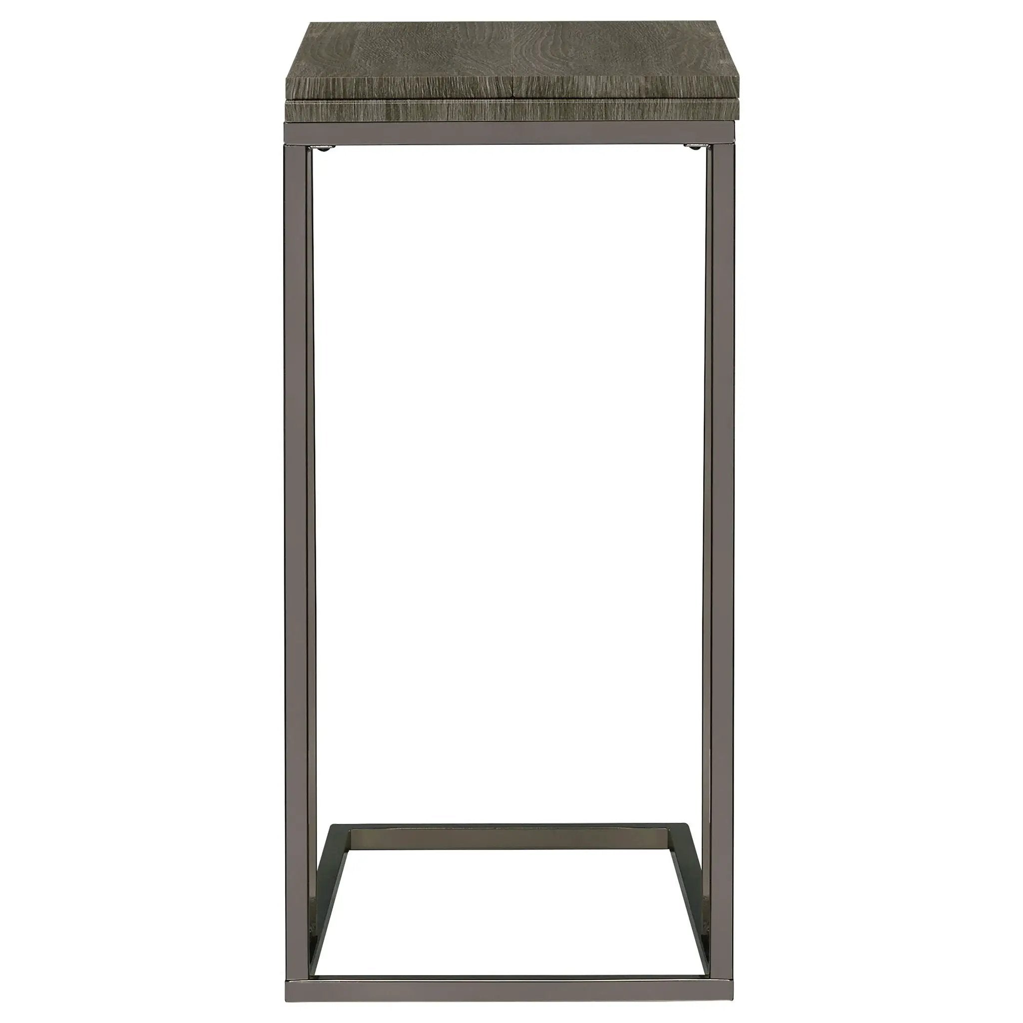 Mortimer - Snack Table With Expandable Top - Gray