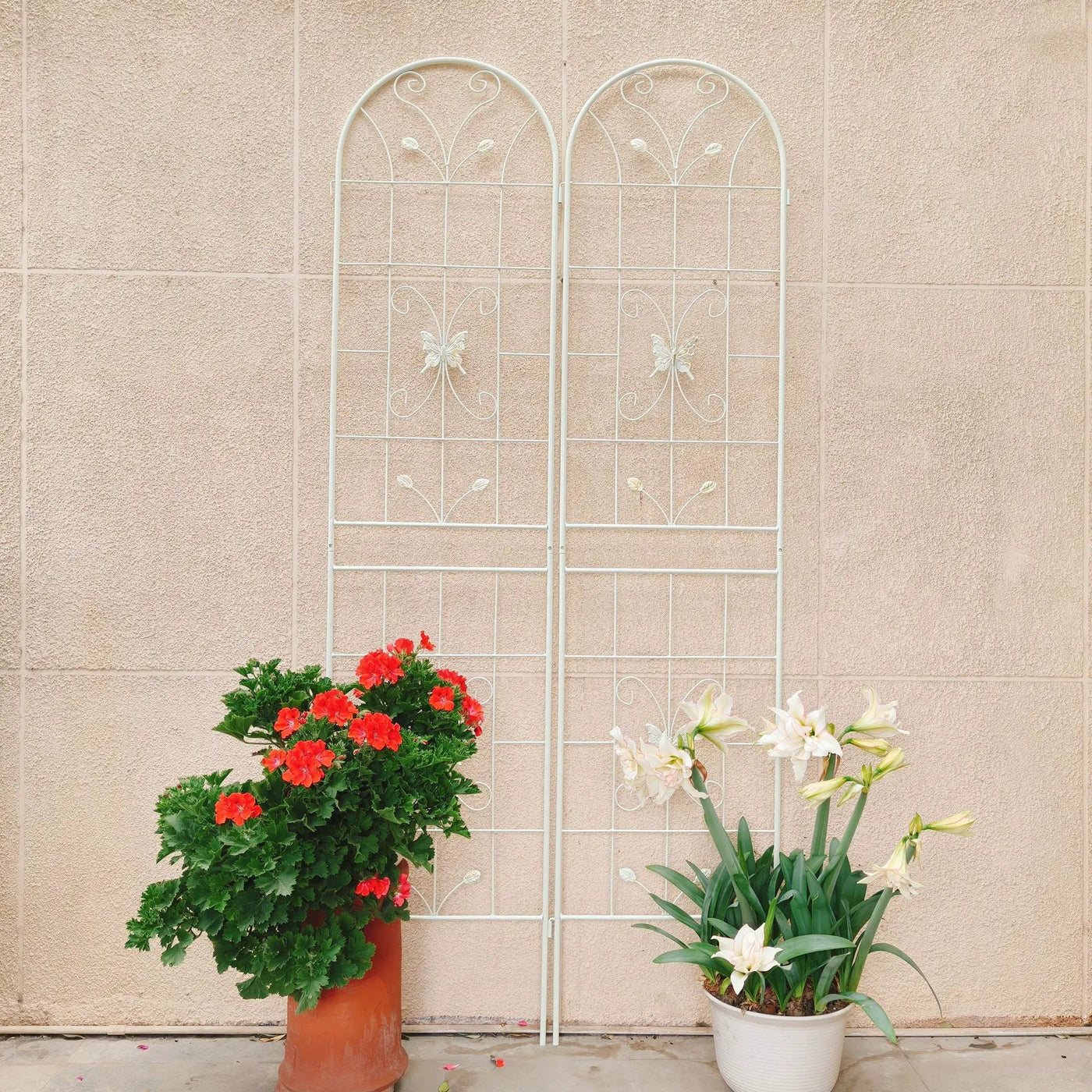 Garden Metal Trellis Rustproof Trellis For Climbing Plants Outdoor Flower Support by Unique Piece Furniture