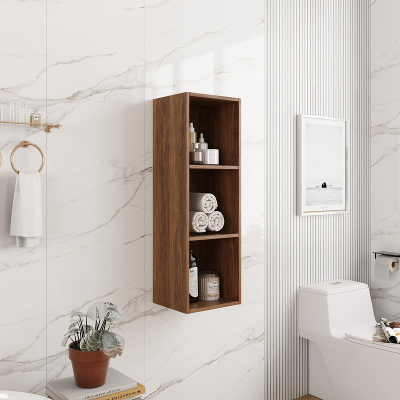 12 Inch Small Wall Mounted Storage Shelves by HouseOfZazla