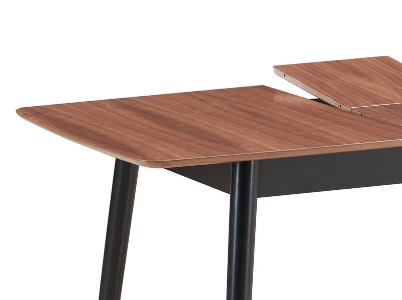 Lanae - Dining Table (Extension Bufferfly Leaf) - Natural / Black by Unique Piece Furniture