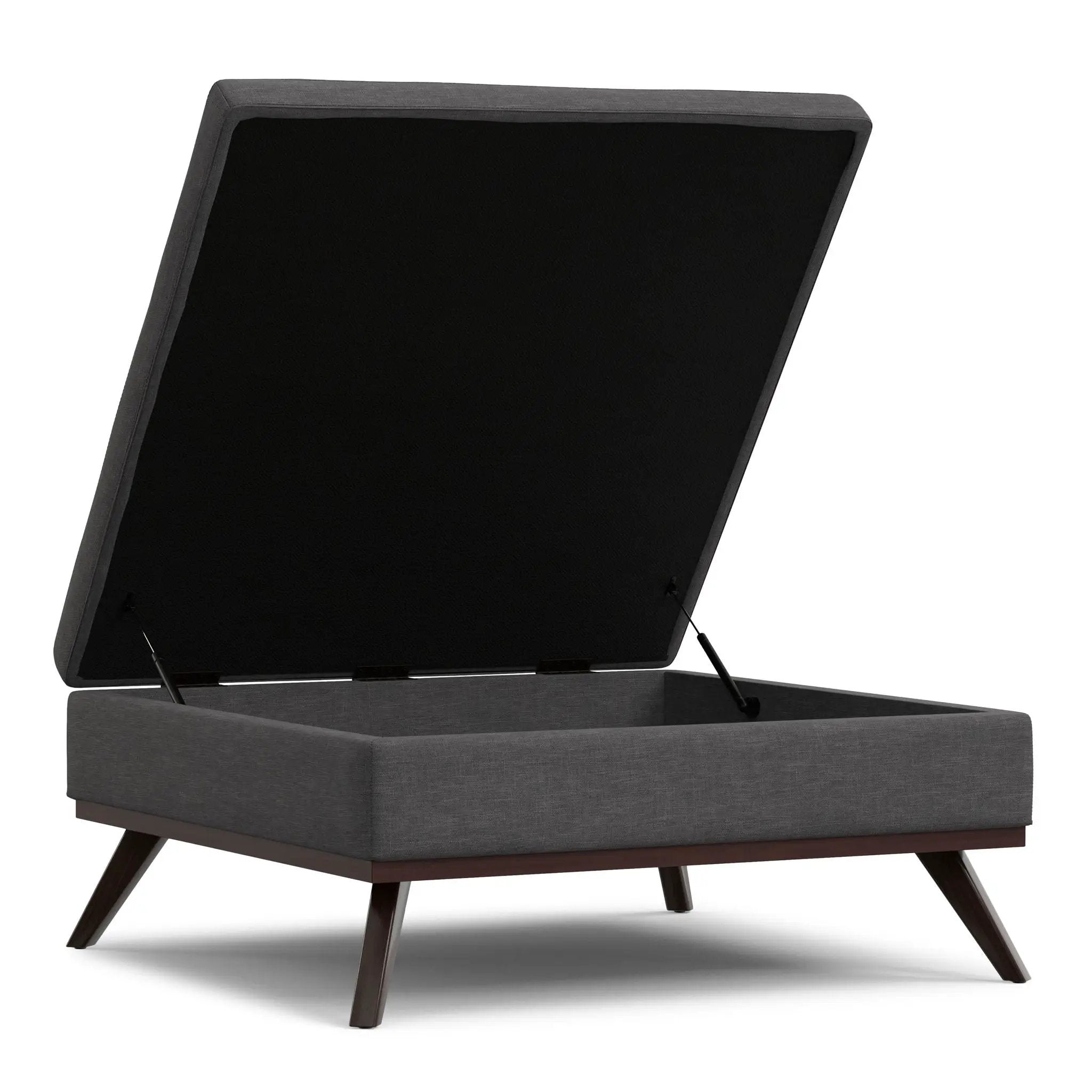 Owen - Multifunctional Square Coffee Table Storage Ottoman by HouseOfZazla