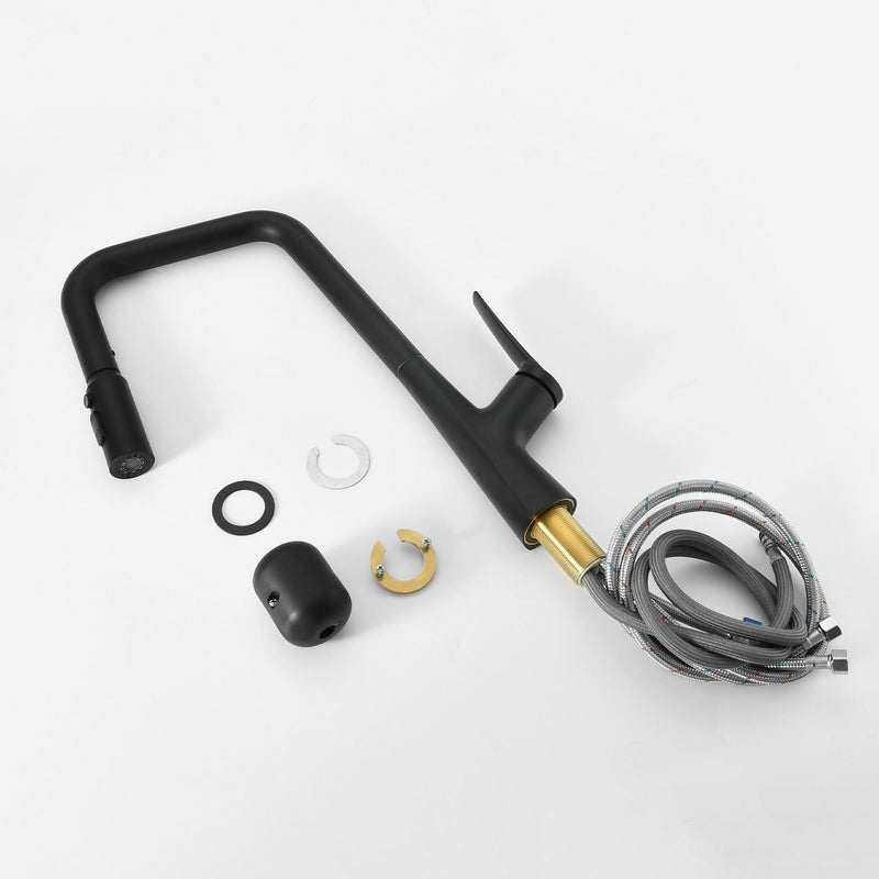Professional Kitchen Faucet With 3 Function 360 Sprayer And 1 Touch Switching by HouseOfZazla