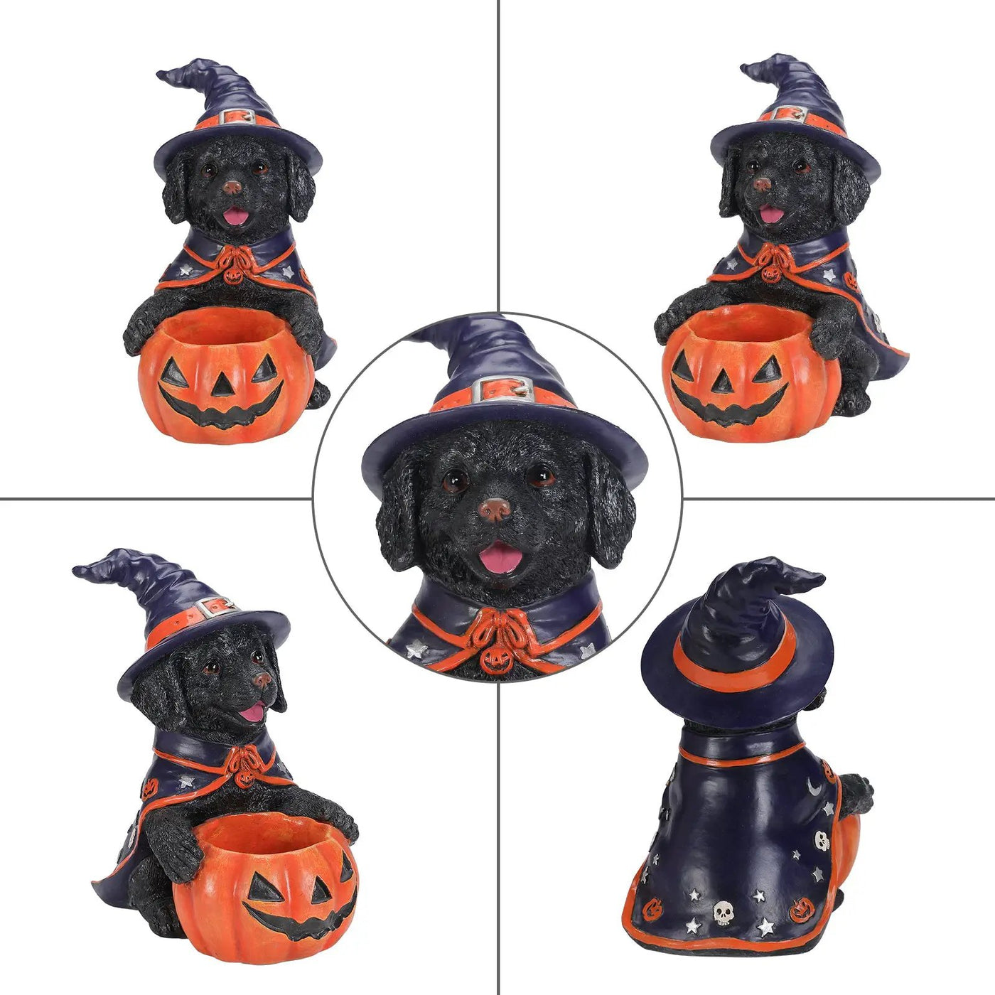 Halloween Labrador Puppy Statue by HouseOfZazla