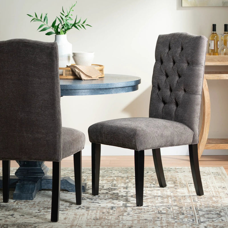 Harriet Tufted Dining Chair With Button Tufting And Diamond Stitching by HouseOfZazla