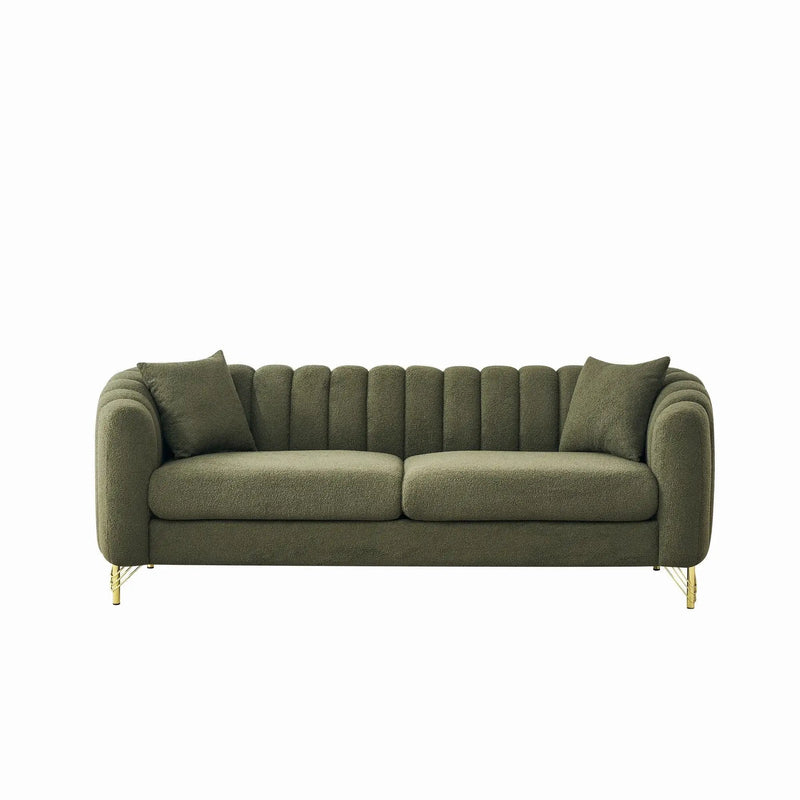 Tufted Oversized Sofa For Living Spaces by Unique Piece Furniture