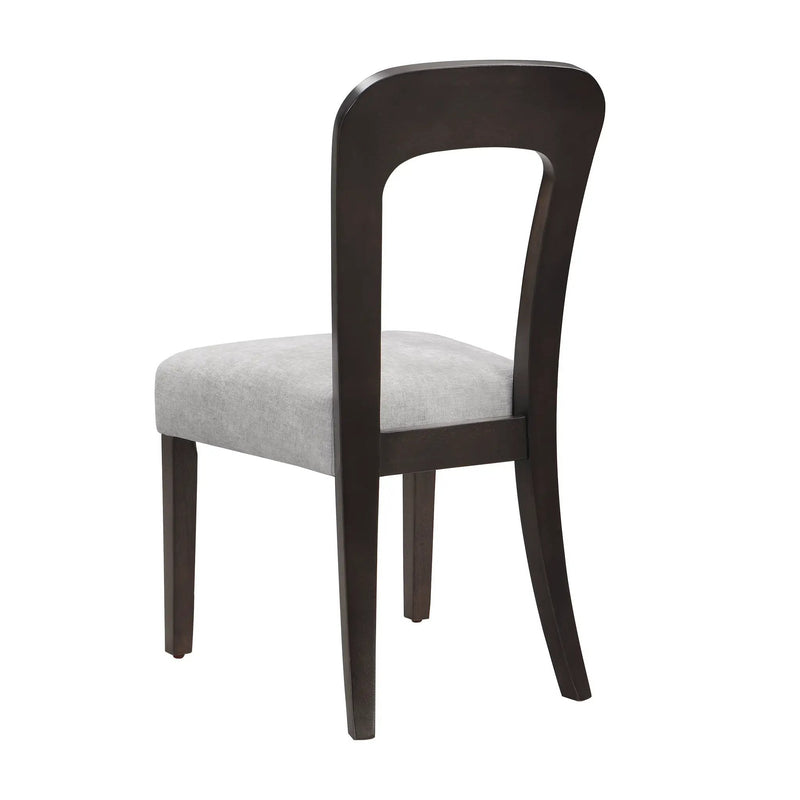 Dining Chairs Set of 2, Upholstered Kitchen Side Chairs by HouseOfZazla
