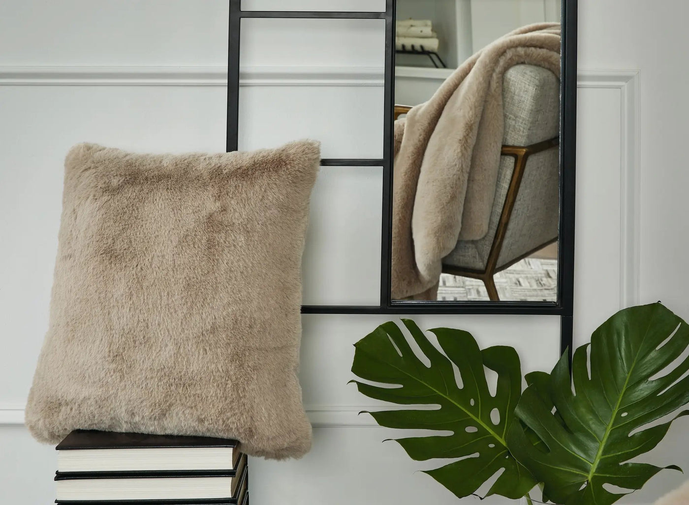 Gariland - Faux Fur Pillow by Unique Piece Furniture