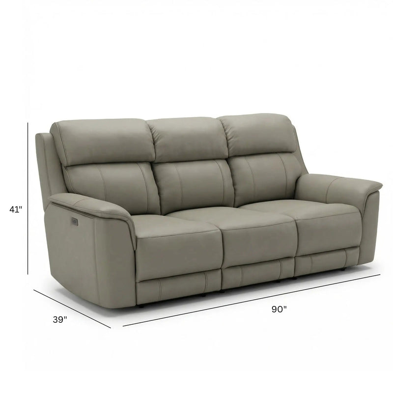 Oslo - Dual Power Reclining Sofa by HouseOfZazla