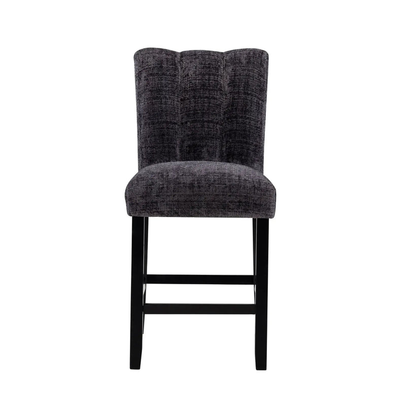 Magaly - Bar Stools (Set of 2) - Dark Gray by Unique Piece Furniture