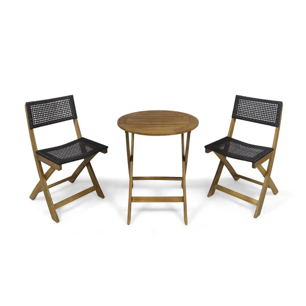Ever Outdoor Dining Set with Dining Table and 2 Chairs