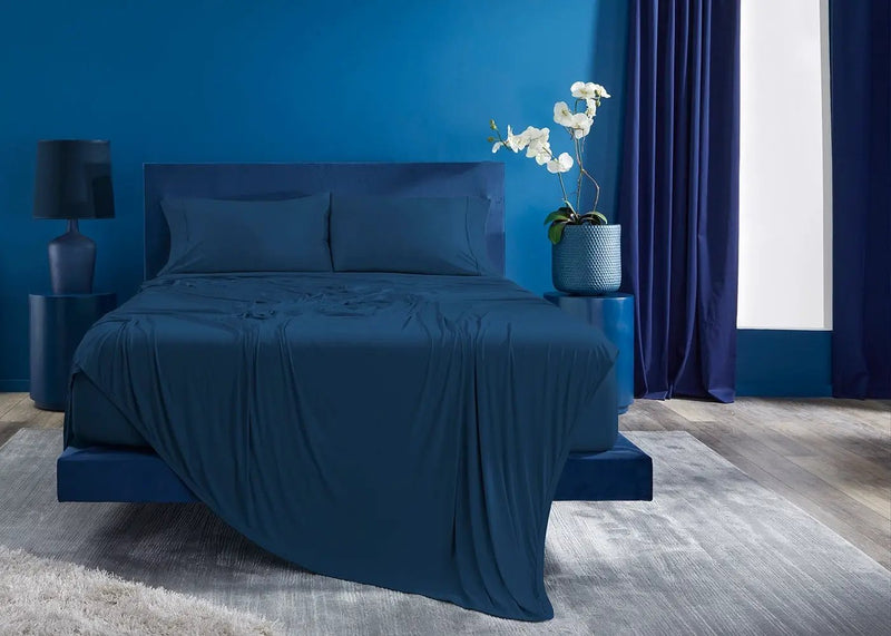 BedGear Vertex Sheet Set, Navy, King / Cal King by HouseOfZazla