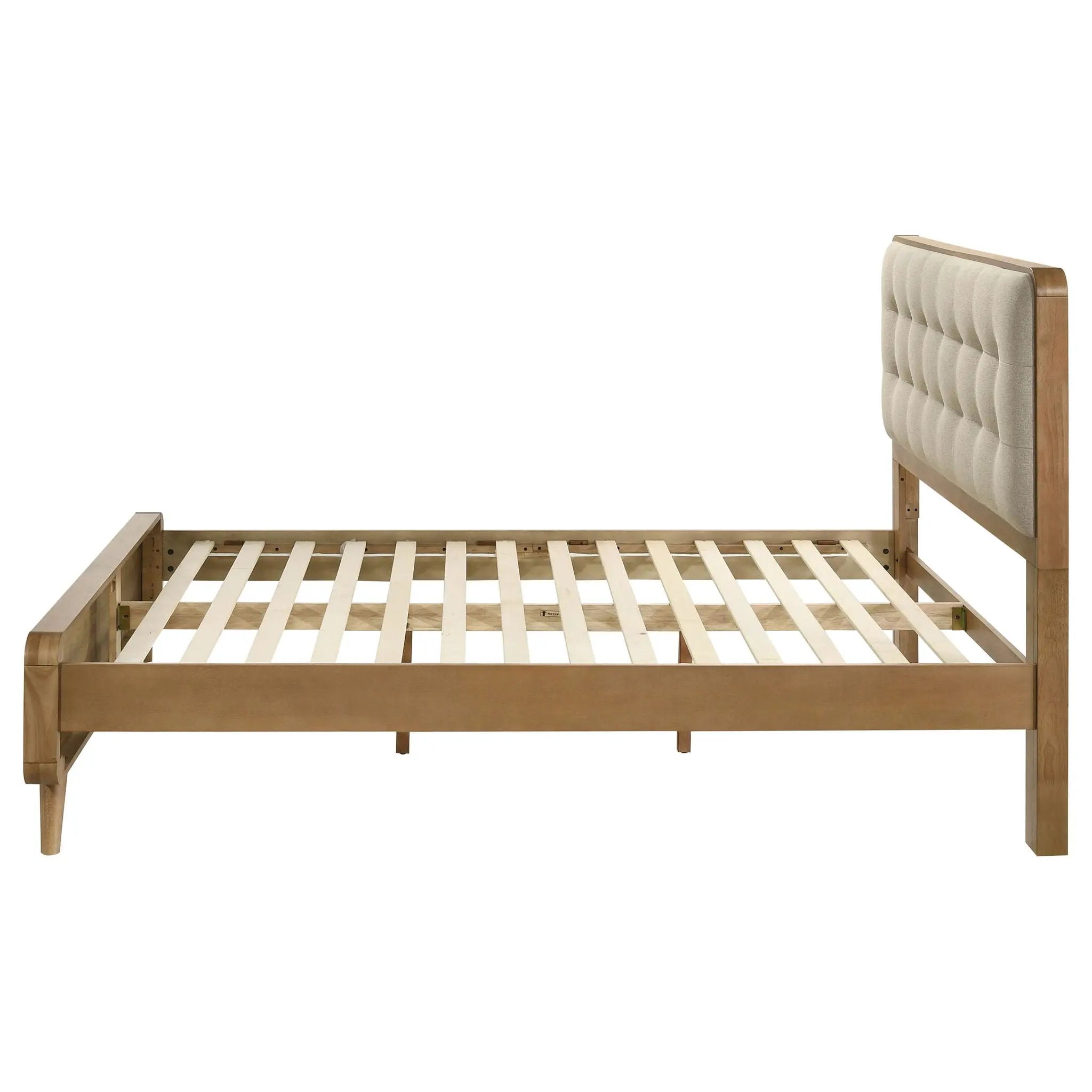 Robyn Wood Eastern King Platform Bed Light Ash by Unique Piece Furniture