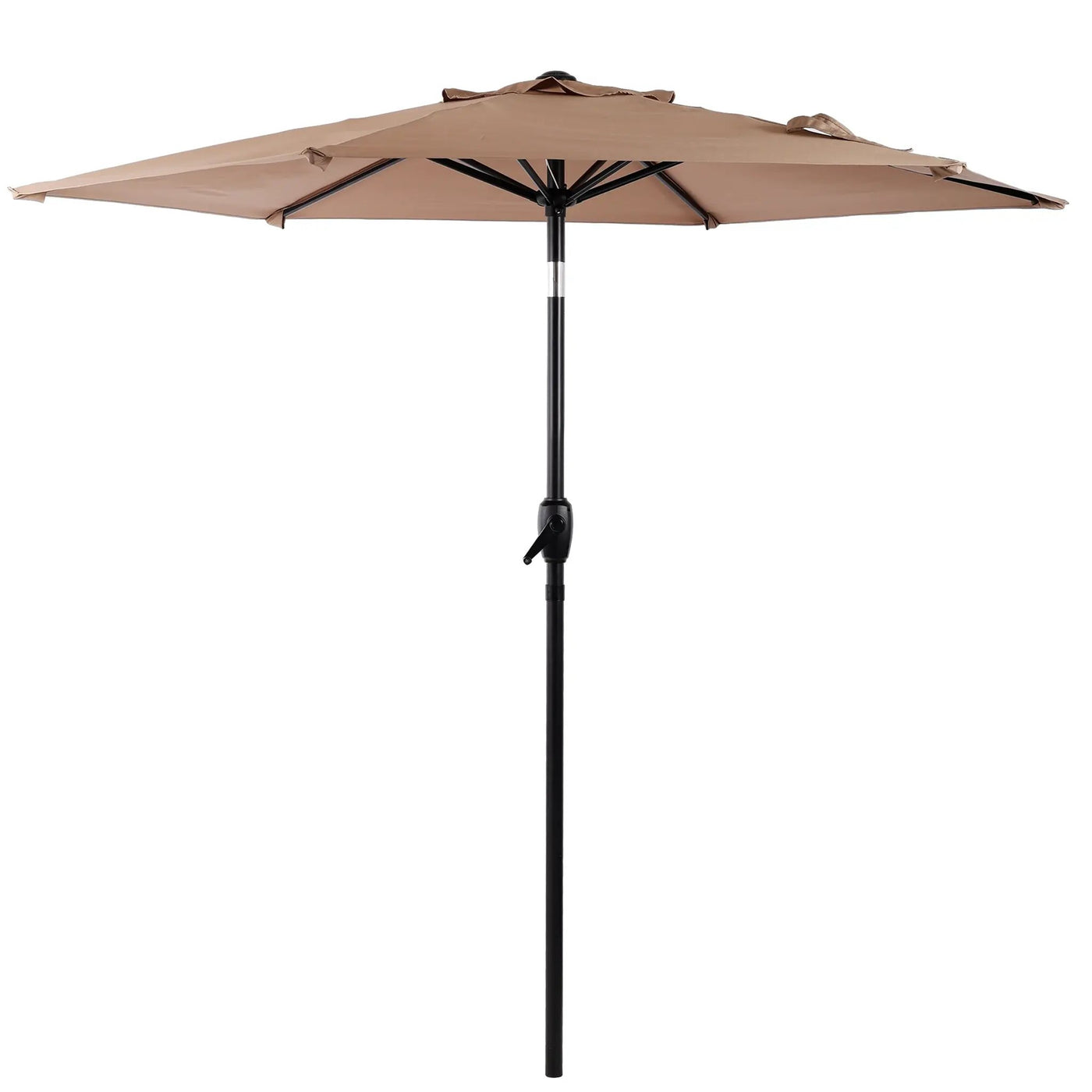 7.5 Ft Patio Umbrella with Push Button Tilt and Crank Mechanism by HouseOfZazla