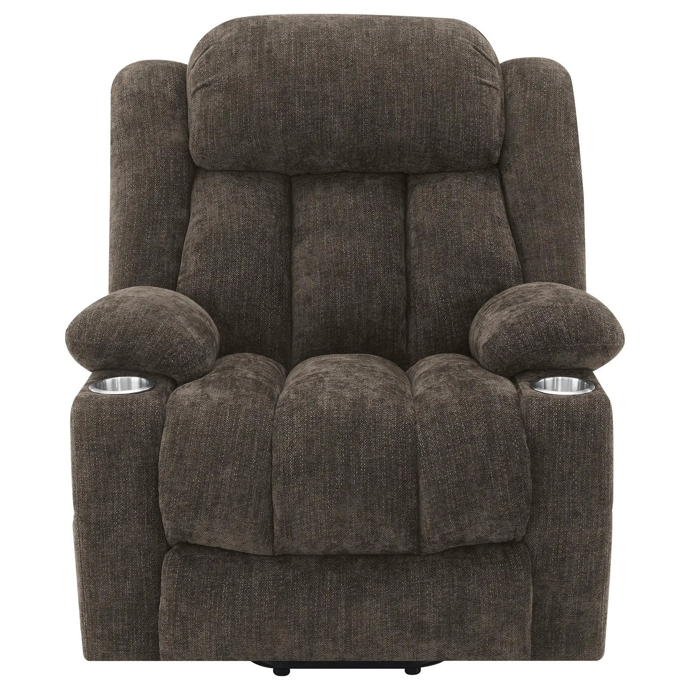 Beca - Upholstered Power Lift Recliner With Cupholders And USB Charging by Unique Piece Furniture