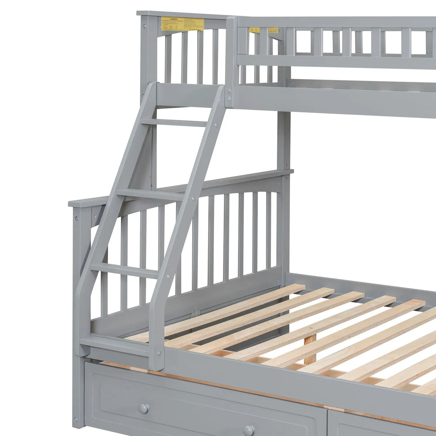 Bunk Bed With Drawers, Convertible Storage Bed by HouseOfZazla