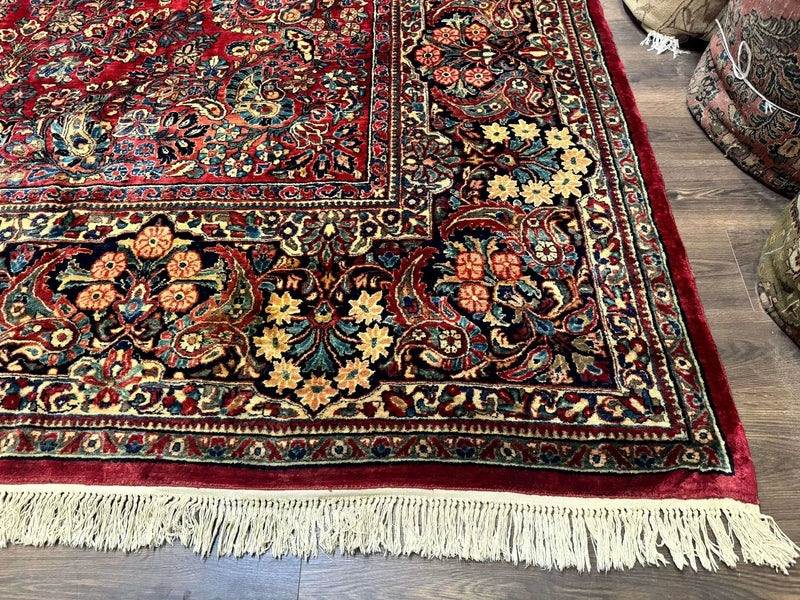 Palace Size Antique Persian Sarouk Rug 12x18 by Jewel Rugs