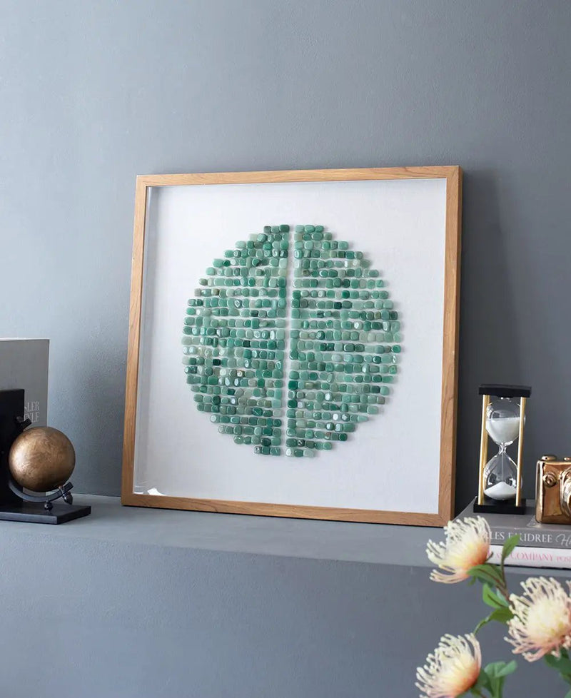 Elos Stone Shadow Boxes Wall Art (Set of 2) - Multicolor by Unique Piece Furniture