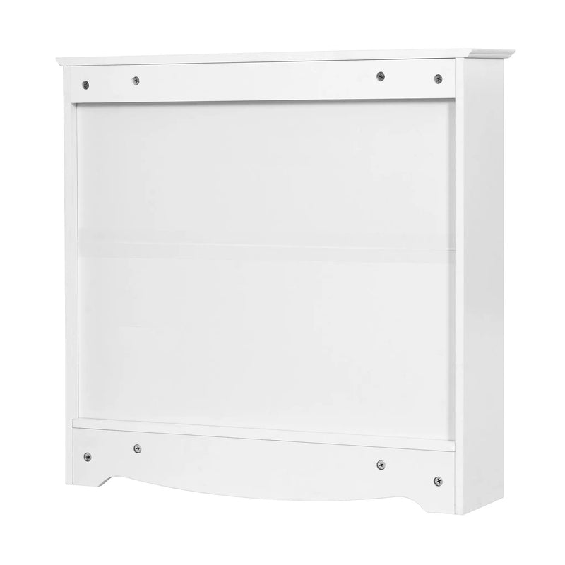 Modern Wall-Mounted Mirror Cabinet With Adjustable Shelves, Soft-Close Doors, High-Definition Mirror