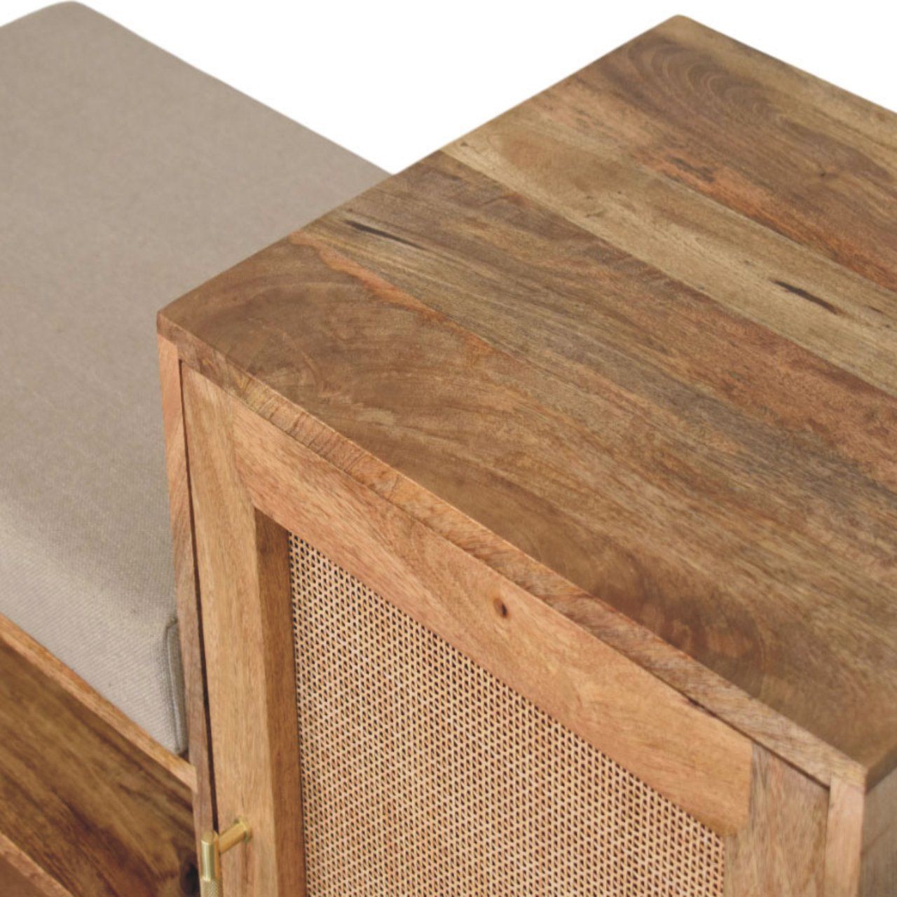 Larissa - 2 Slot Bench Unit - Beige by HouseOfZazla