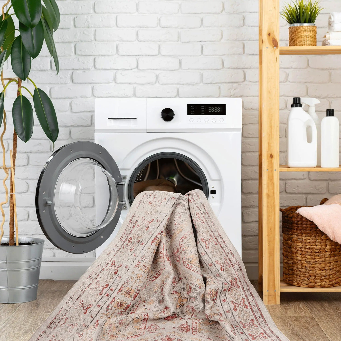 Maval - Trendy Area Rug, Washable by HouseOfZazla