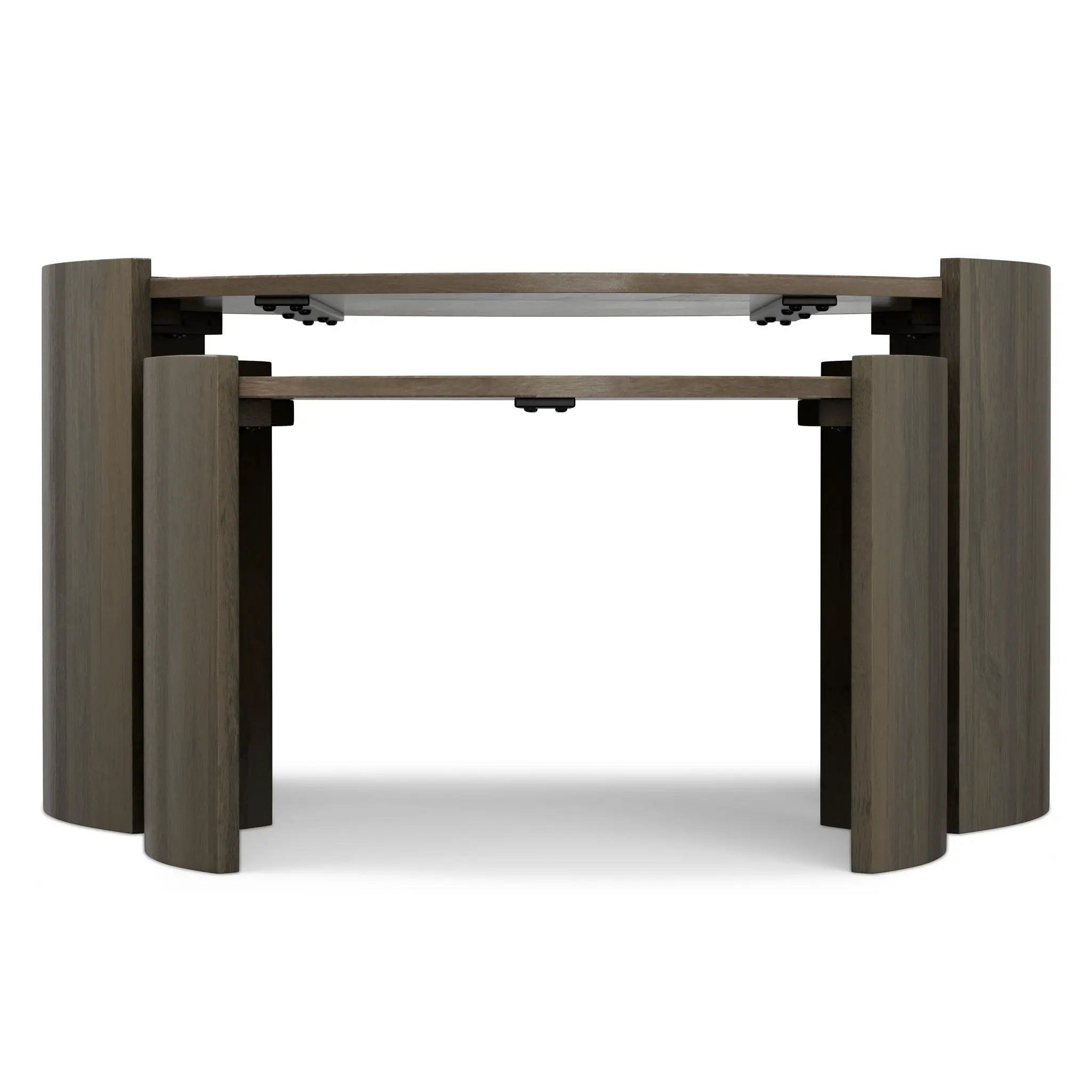 Robin - 2 Piece Nesting Table - Gray by HouseOfZazla