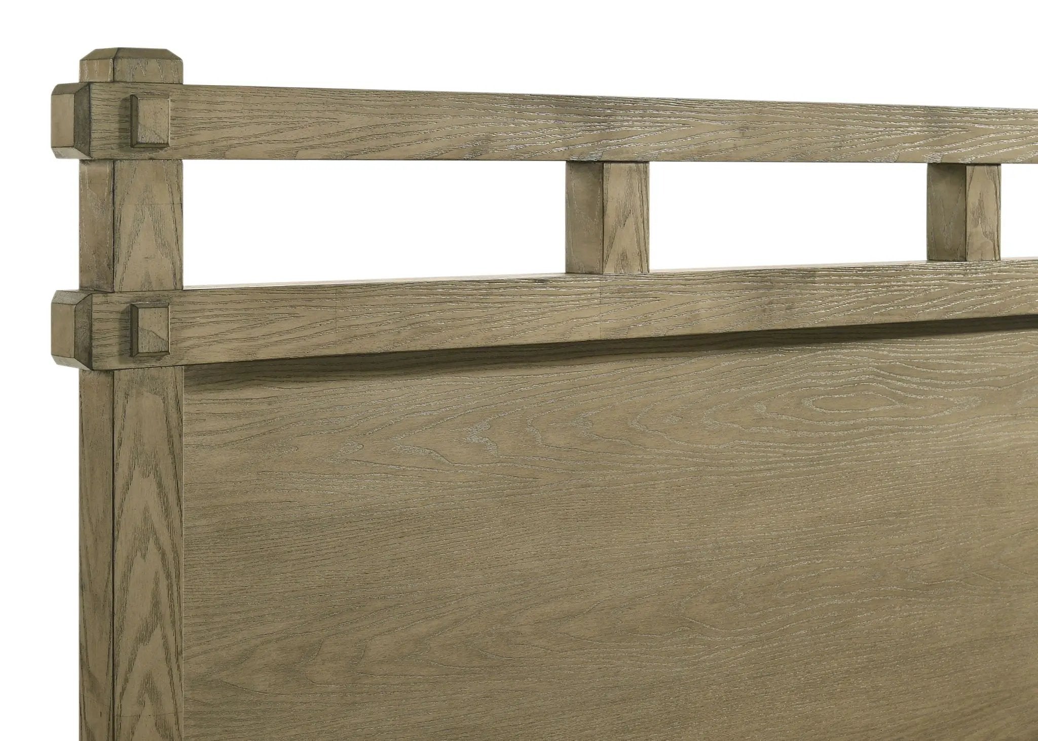 Hazlewood 61-inch Queen Panel Bed Vineyard Oak by Unique Piece Furniture
