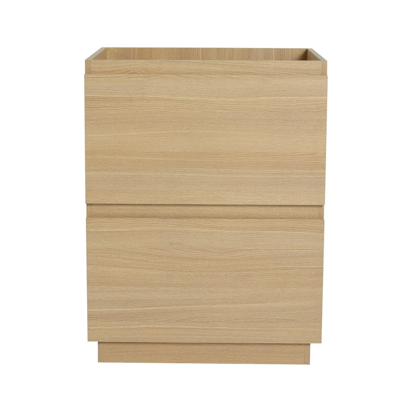 Modern Freestanding Bathroom Vanity Cabinet With Double Drawer by HouseOfZazla