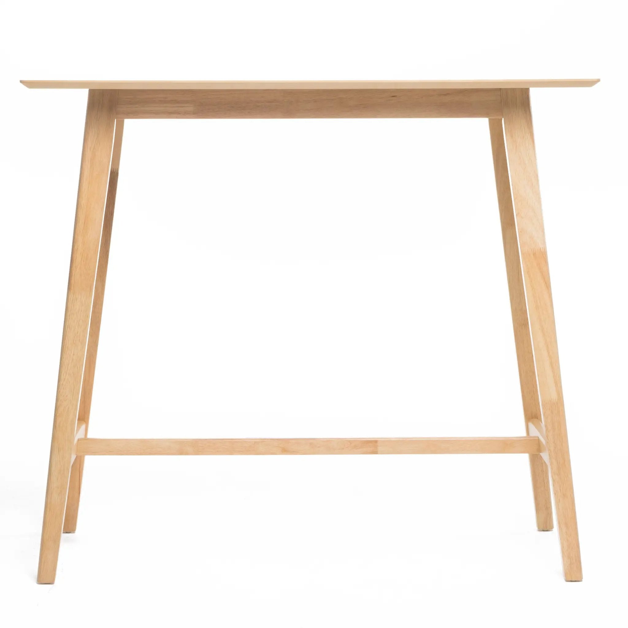 Natural Oak Wood Bar Table by HouseOfZazla