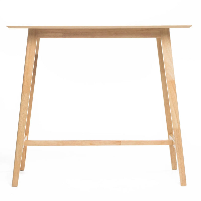Natural Oak Wood Bar Table by HouseOfZazla