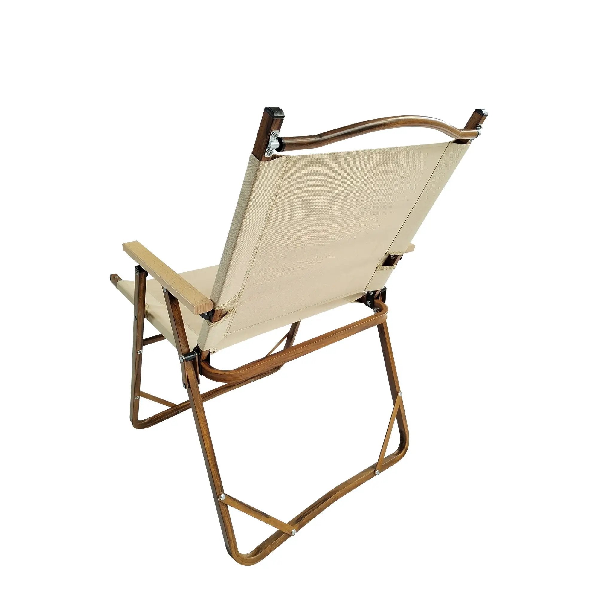 Comfy - Foldable And Portable Chair With Armrests, Indoor And Outdoor Universal (Set of 4) - Brown by Unique Piece Furniture
