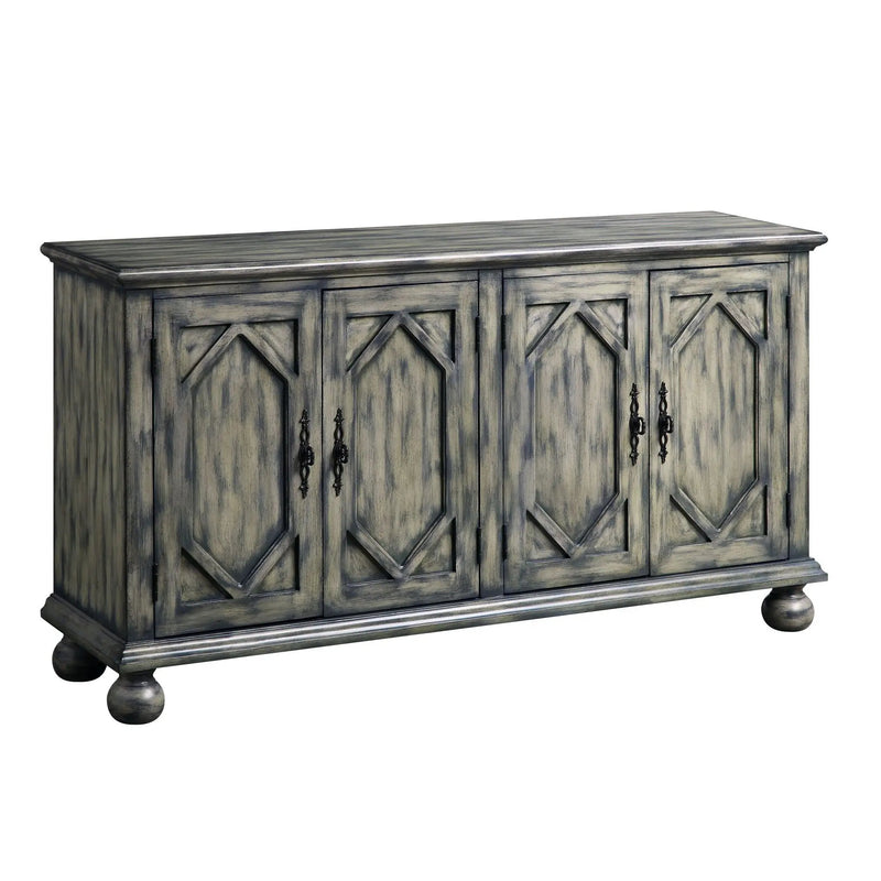 Pavan - Console Cabinet - Rustic Gray by Unique Piece Furniture