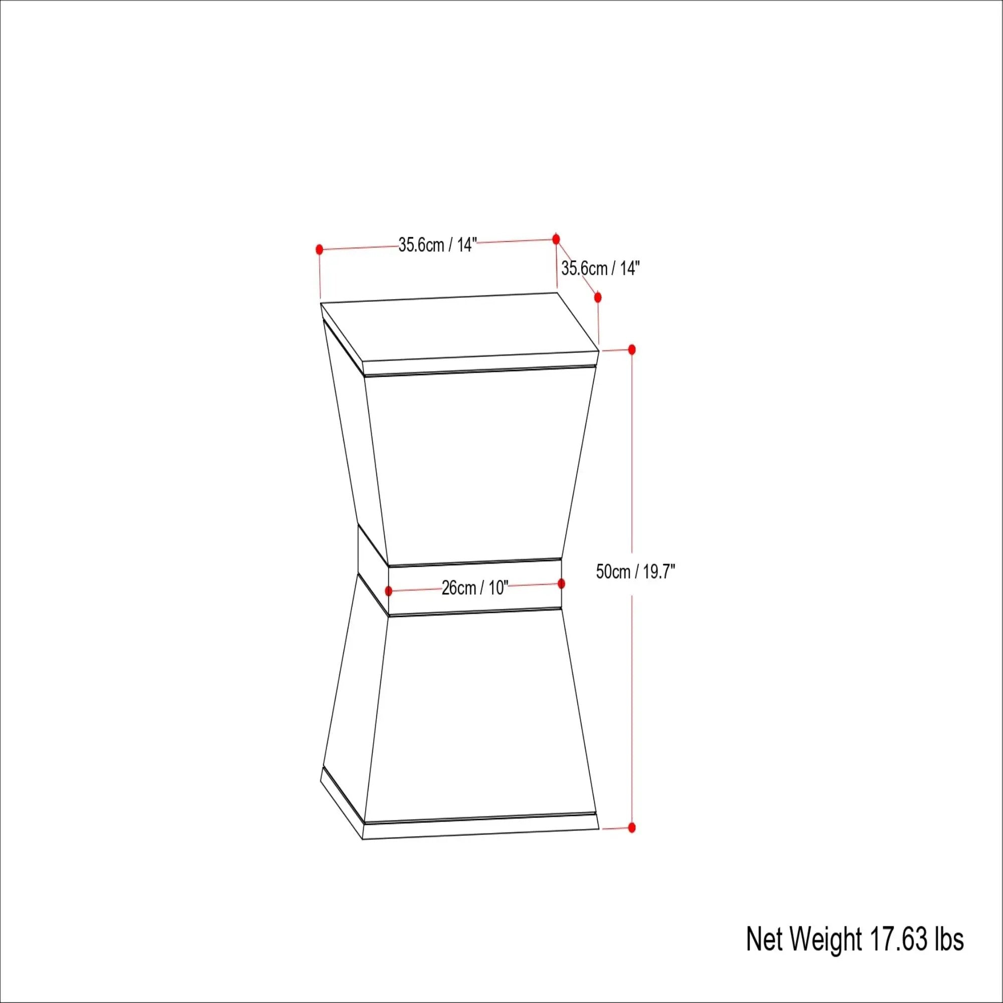 Westfield - Side Table - Natural by Unique Piece Furniture