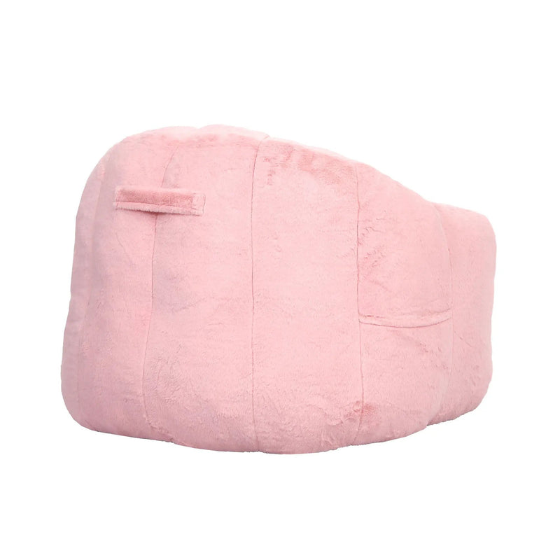 Beanbag Chair, Beanbag Sofa Chair With Armrests Stuffed High Density Foam by HouseOfZazla