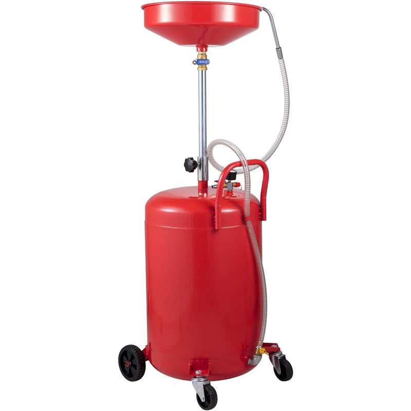 Waste Oil Drain Tank 20 Gallon Portable Oil Drain Air Operated Drainer by HouseOfZazla